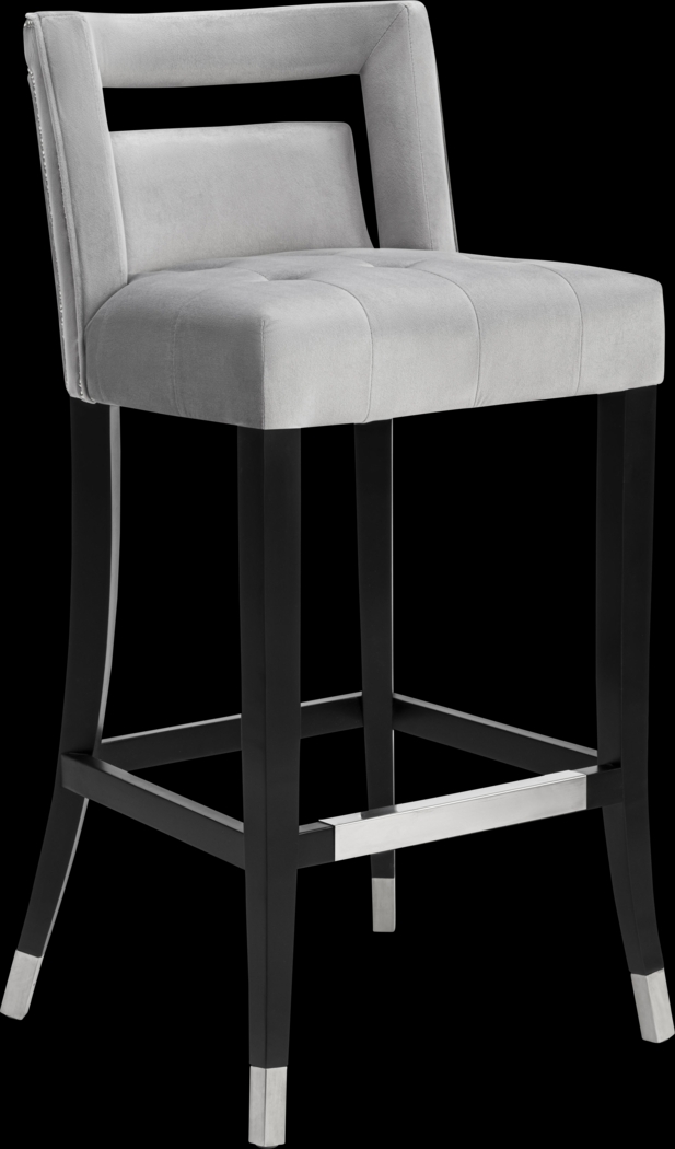 Saraelle Gray Counter Height Stool - Thumbnail - Image 1