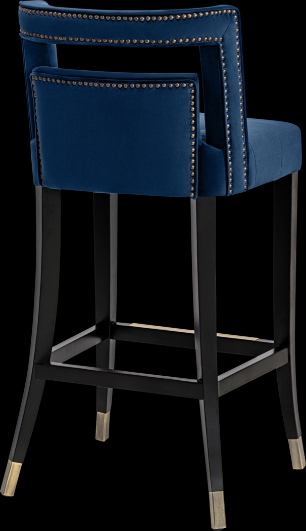 Saraelle Navy Barstool - Thumbnail - Image 3