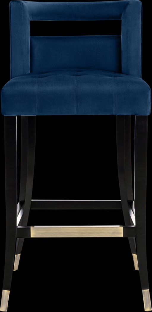 Saraelle Navy Counter Height Stool - Thumbnail - Image 2