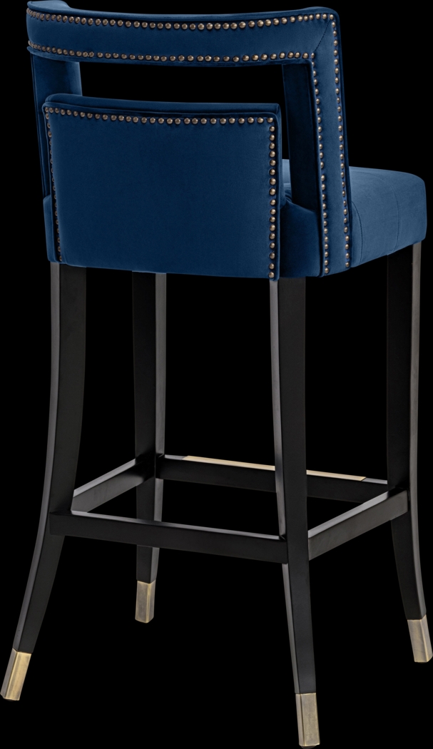 Saraelle Navy Counter Height Stool - Thumbnail - Image 3