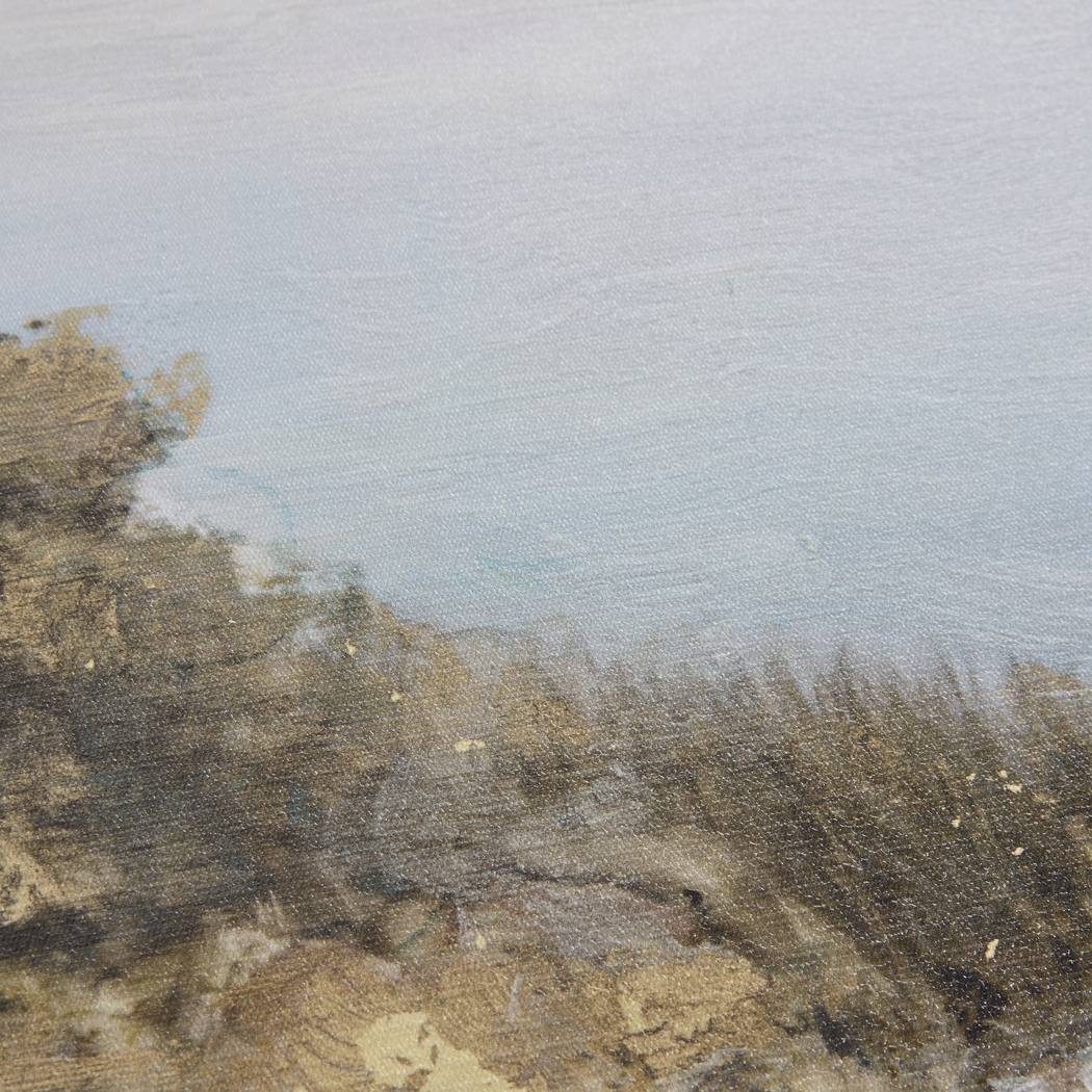 Saragossa Multi Gel Coated Framed Canvas - Thumbnail - Image 2