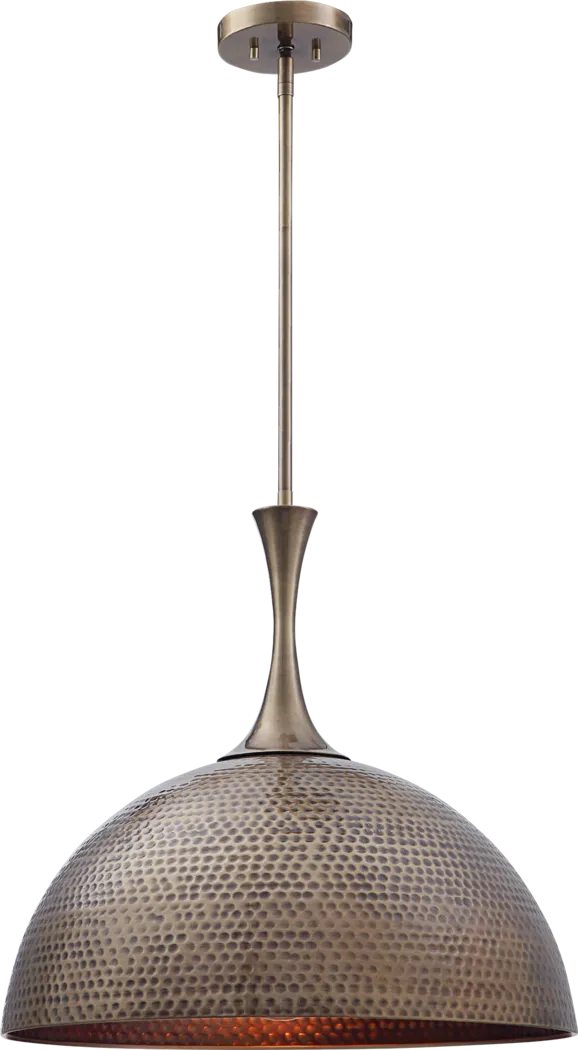 Sarah Brass Pendant - Thumbnail - Image 2