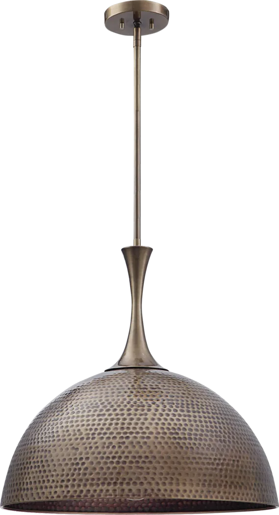 Sarah Brass Pendant - Thumbnail - Image 3