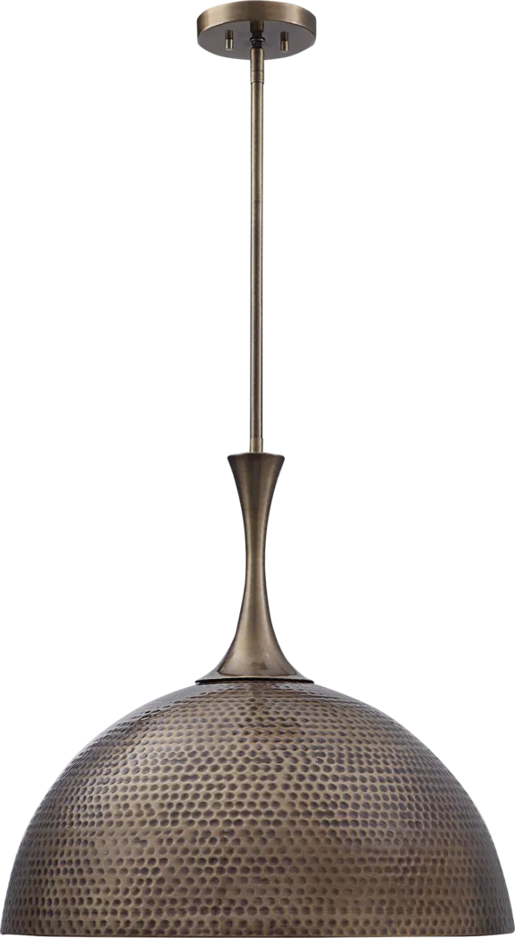 Sarah Brass Pendant - Thumbnail - Image 4