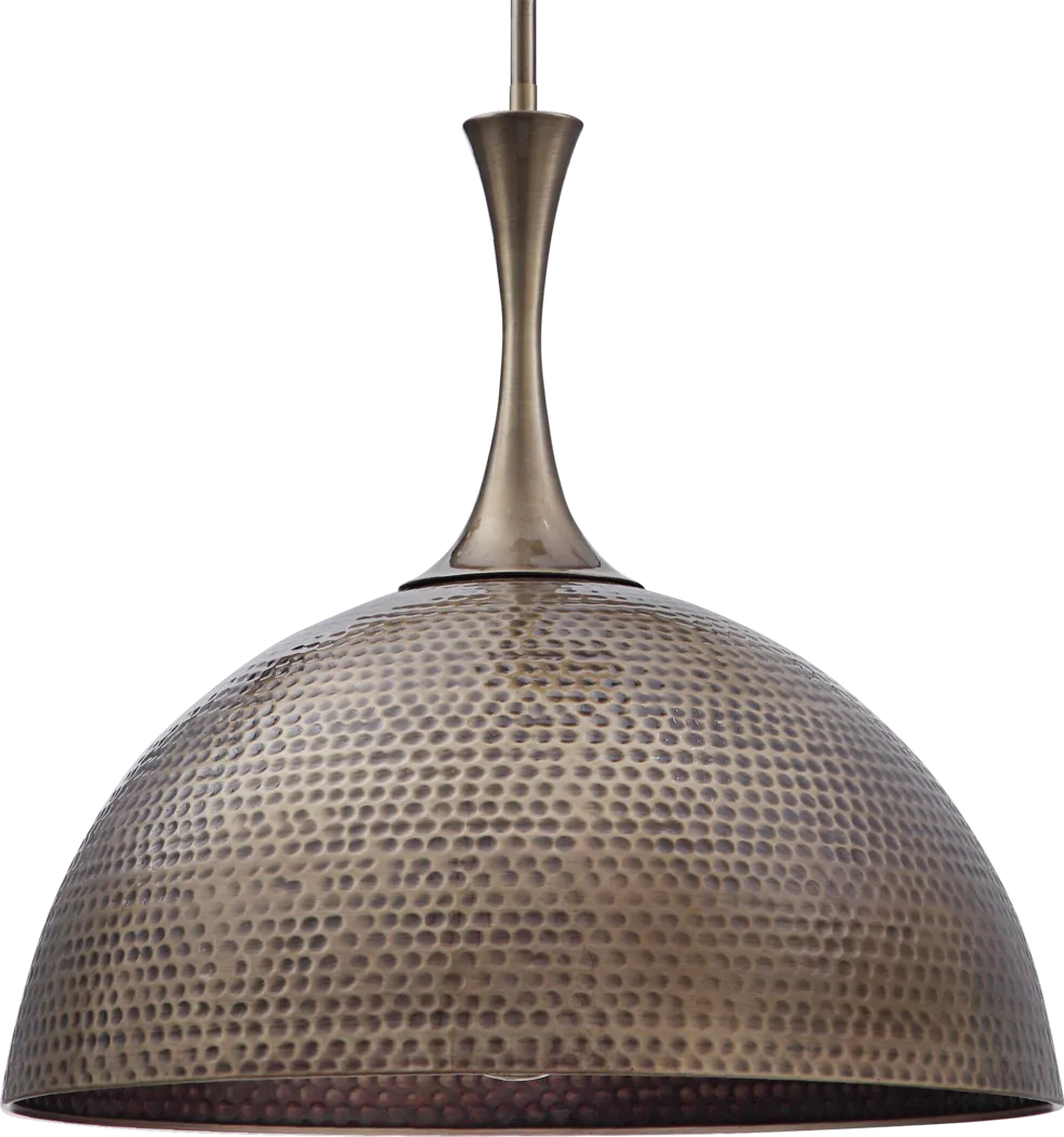 Sarah Brass Pendant - Thumbnail - Image 1