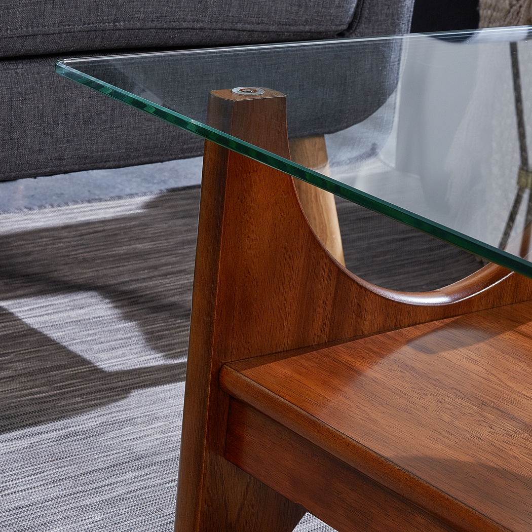 Saranac Brown Cocktail Table - Thumbnail - Image 4