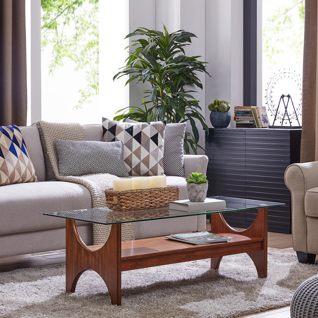 Saranac Brown Cocktail Table - Thumbnail - Image 5