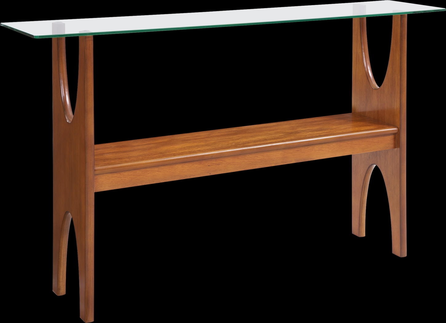 Saranac Brown Console Table - Thumbnail - Image 1