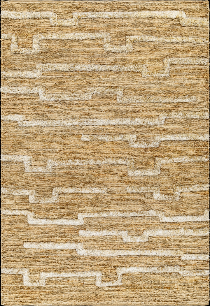 Sarant Tan 5' x 7'6 Rug - Thumbnail - Image 1