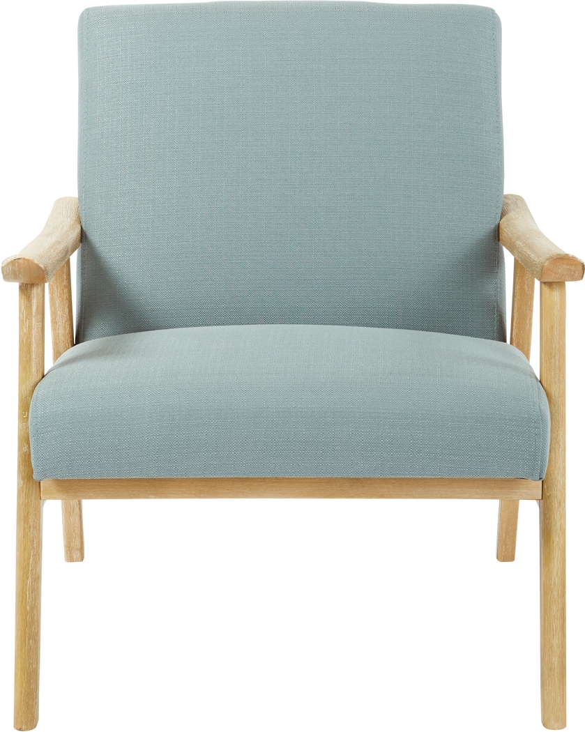 Sarapan I Blue Accent Chair - Thumbnail - Image 2