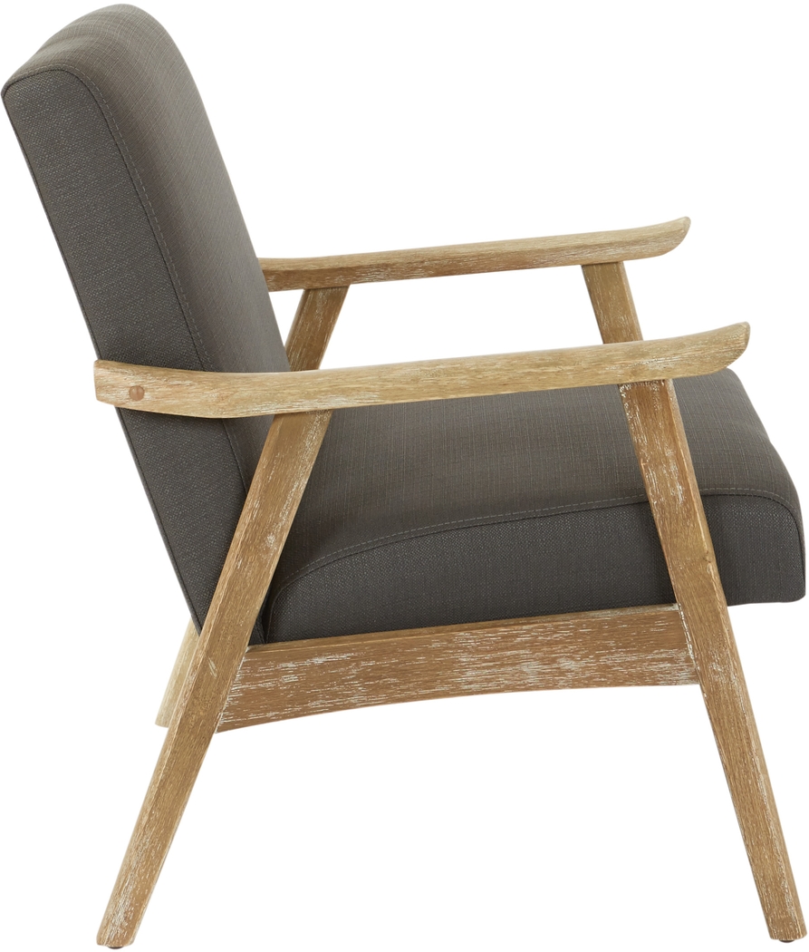 Sarapan I Charcoal Accent Chair - Thumbnail - Image 3