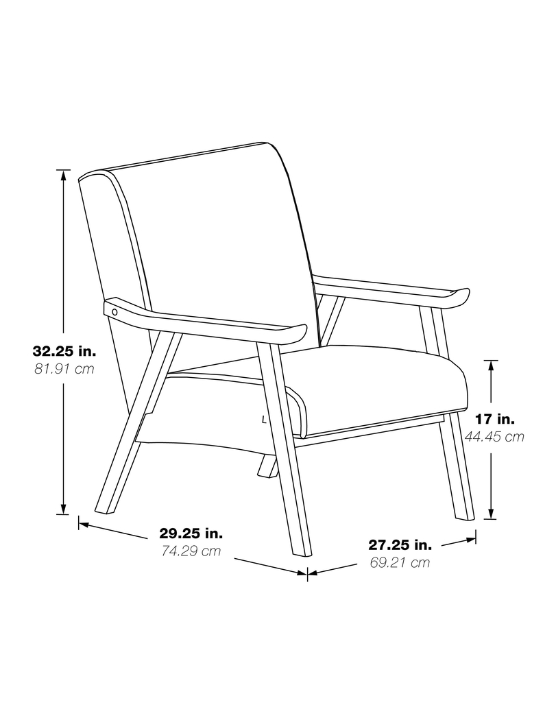 Sarapan I Charcoal Accent Chair - Thumbnail - Image 5