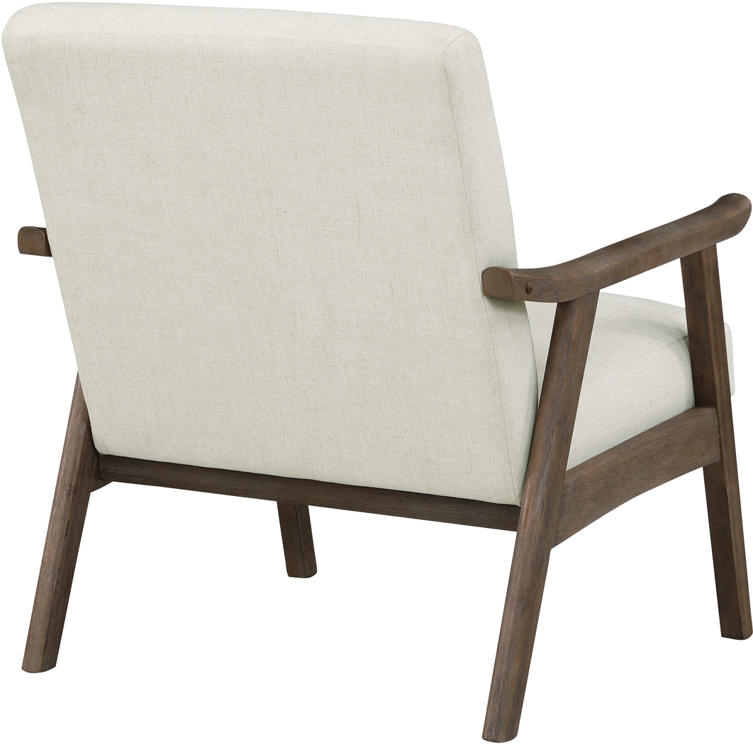 Sarapan II Cream Accent Chair - Thumbnail - Image 4