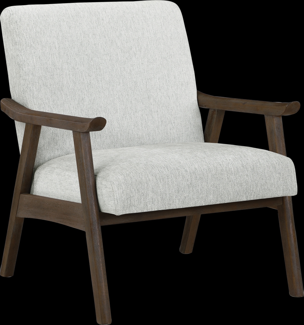 Sarapan II Gray Accent Chair - Thumbnail - Image 1