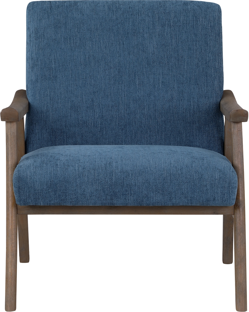 Sarapan II Navy Accent Chair - Thumbnail - Image 5