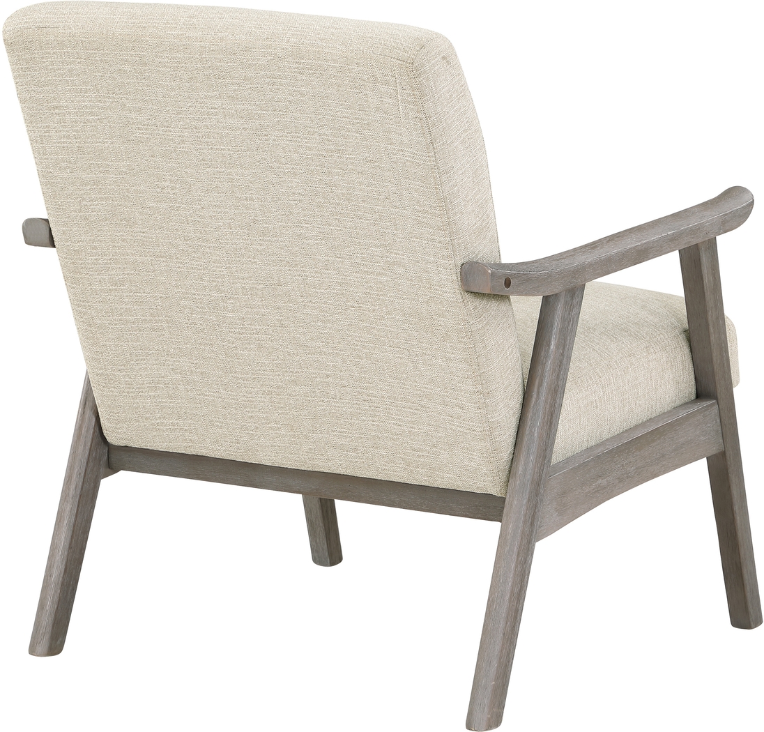Sarapan III Beige Accent Chair - Thumbnail - Image 4