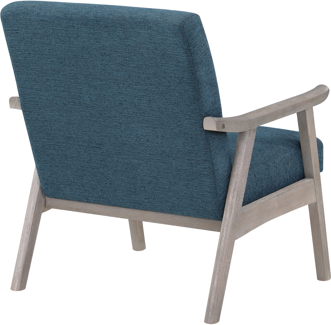 Sarapan III Blue Accent Chair - Thumbnail - Image 4