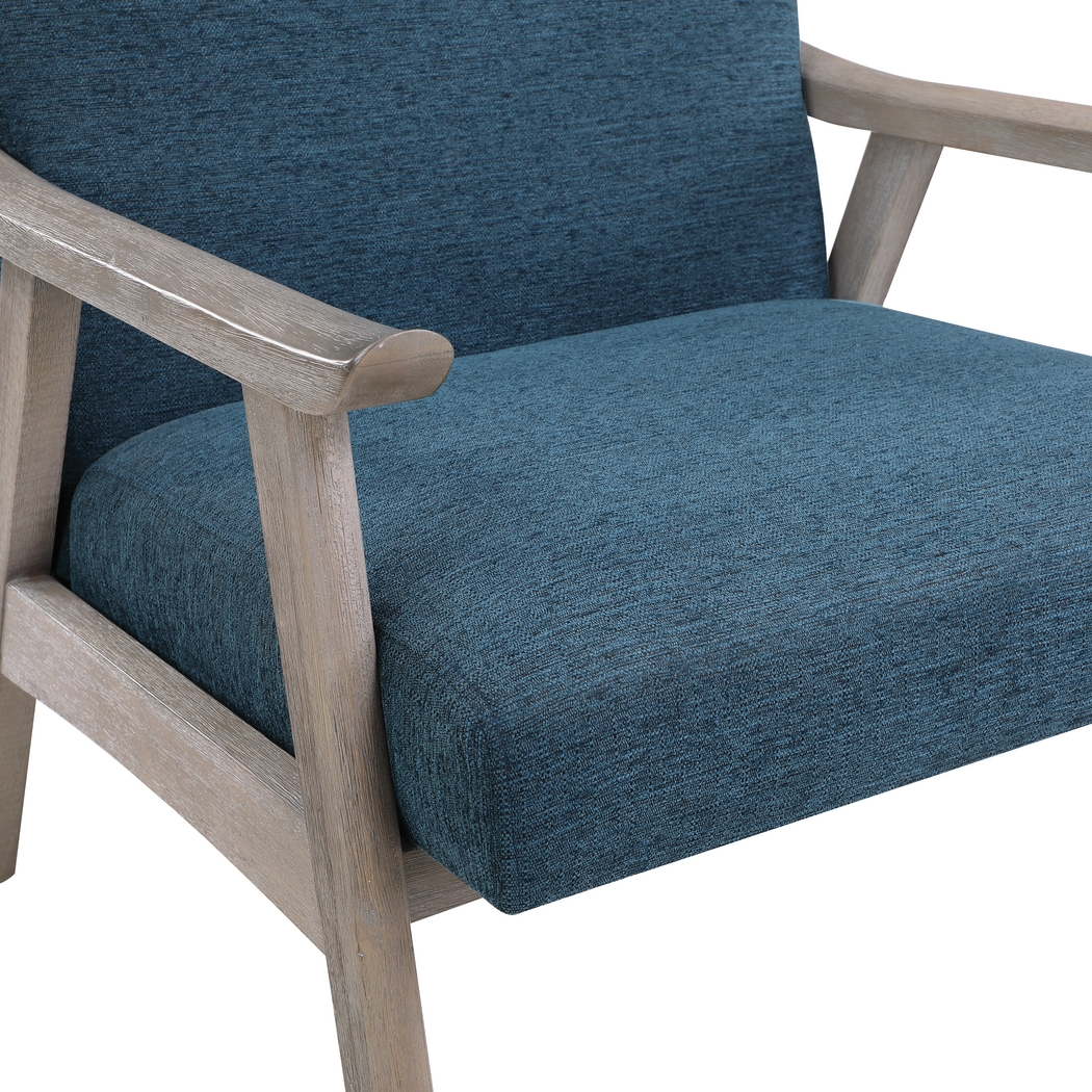 Sarapan III Blue Accent Chair - Thumbnail - Image 7
