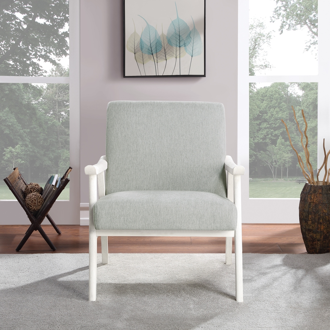 Sarapan IV Gray Accent Chair - Thumbnail - Image 3