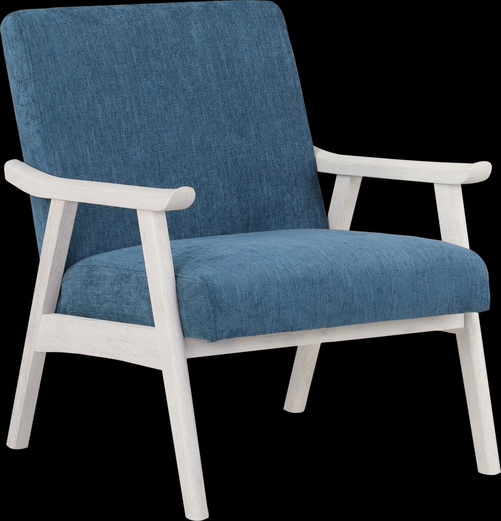 Sarapan IV Navy Accent Chair - Thumbnail - Image 1