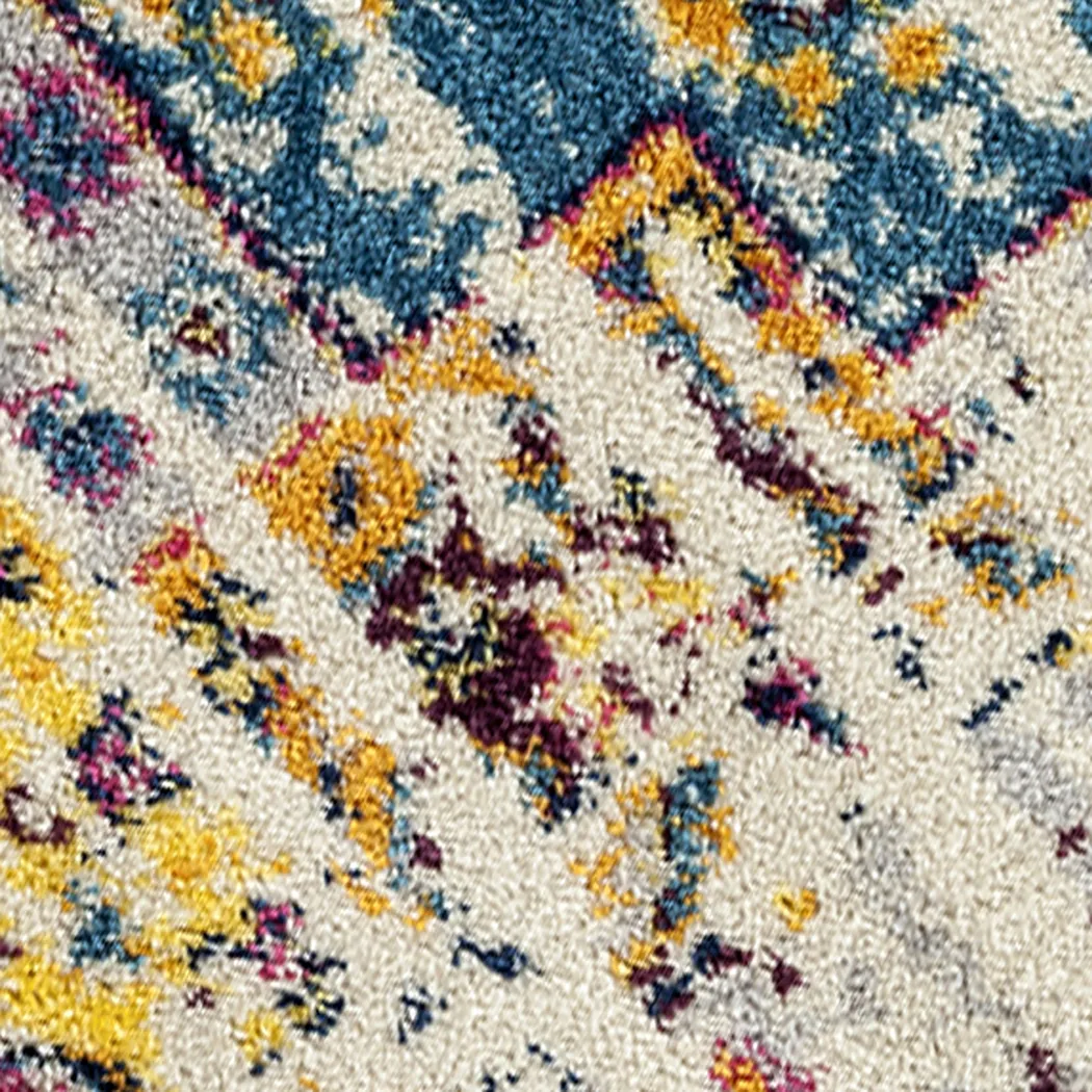 Sarcel Pink/Ivory 7'6 x 9'6 Rug - Thumbnail - Image 5