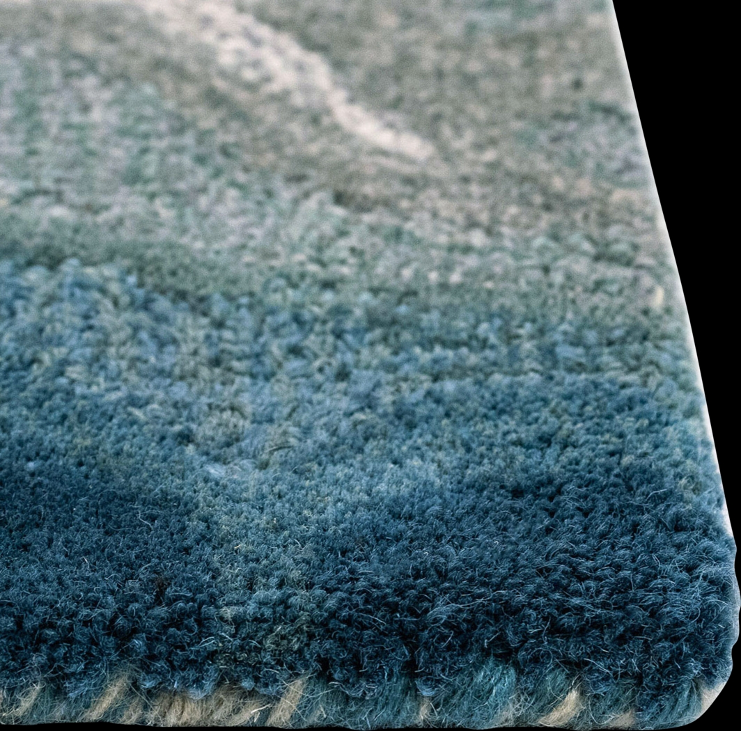 Sarhana Blue 5 ' x 7'6 Rug - Thumbnail - Image 3