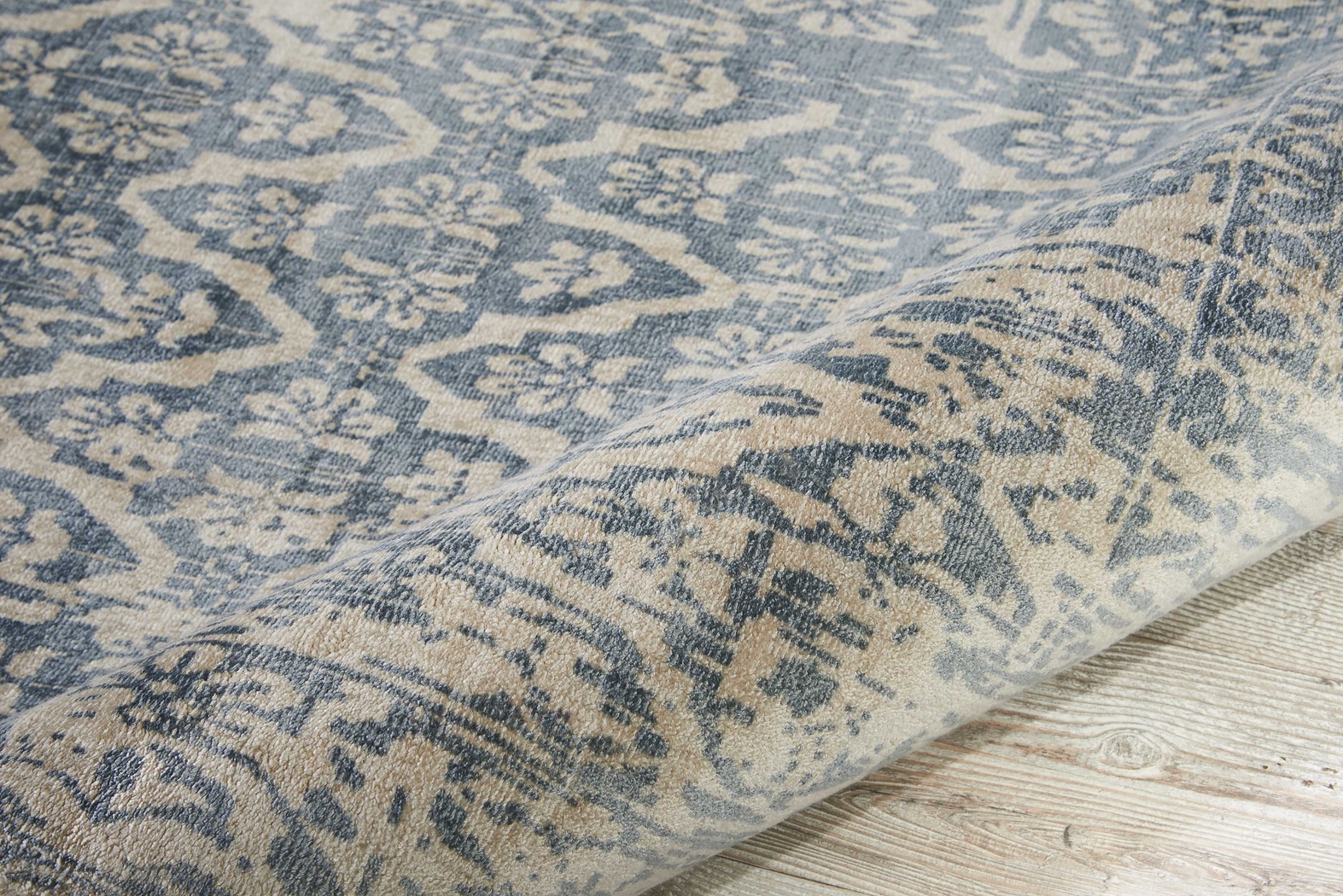 Sarin Blue 2'3 x 8' Runner Rug - Thumbnail - Image 3