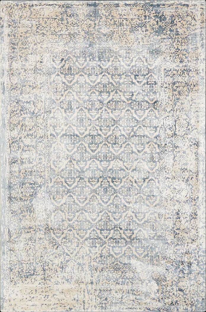 Sarin Blue 5'3 x 7'5 Rug - Thumbnail - Image 1