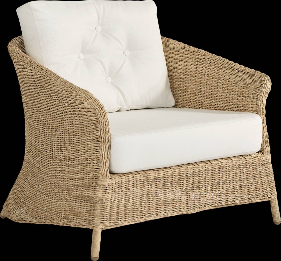 Sarina Bay Natural 4 Pc Outdoor Seating Set - Thumbnail - Image 4