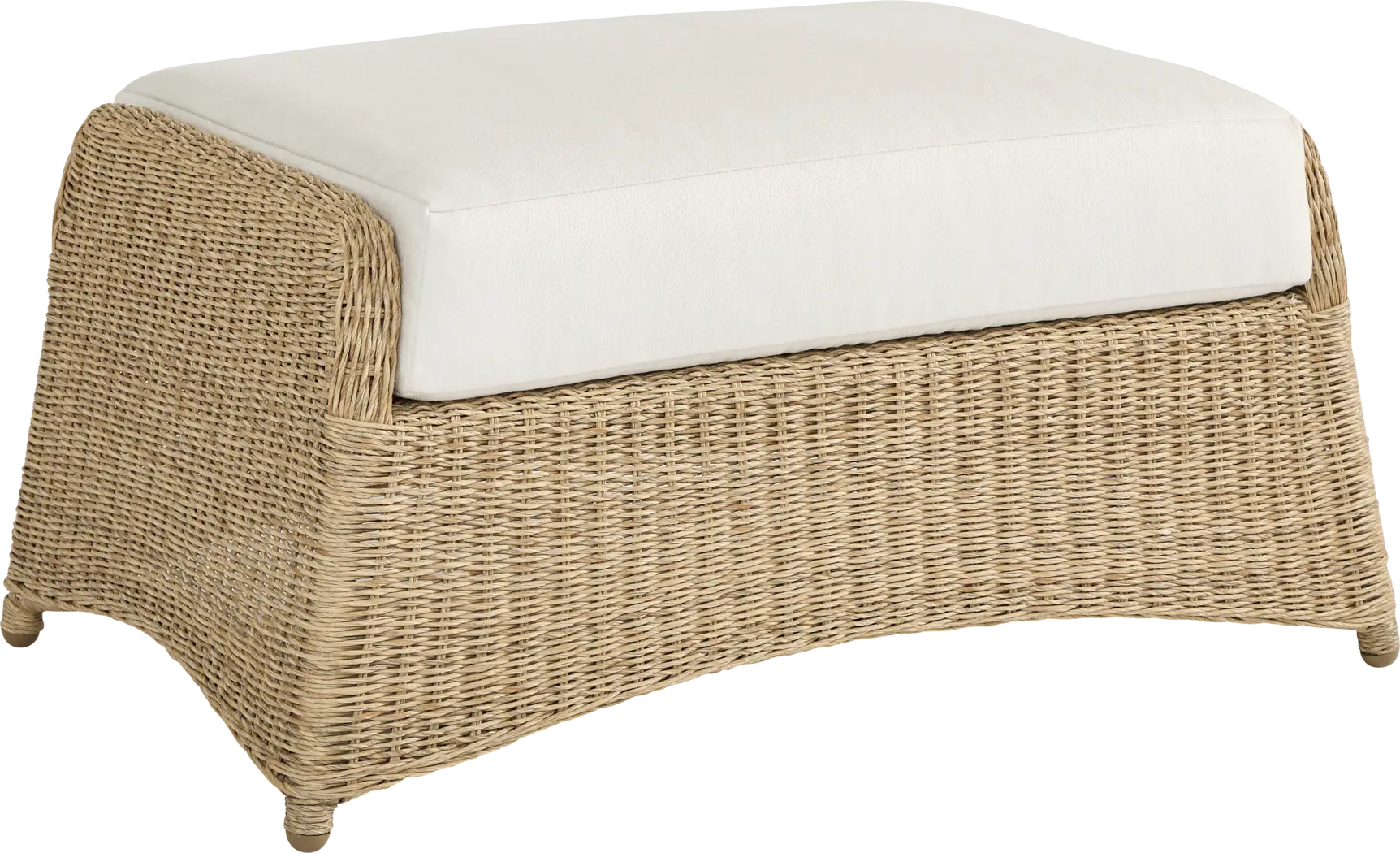 Sarina Bay Natural Outdoor Ottoman - Thumbnail - Image 1