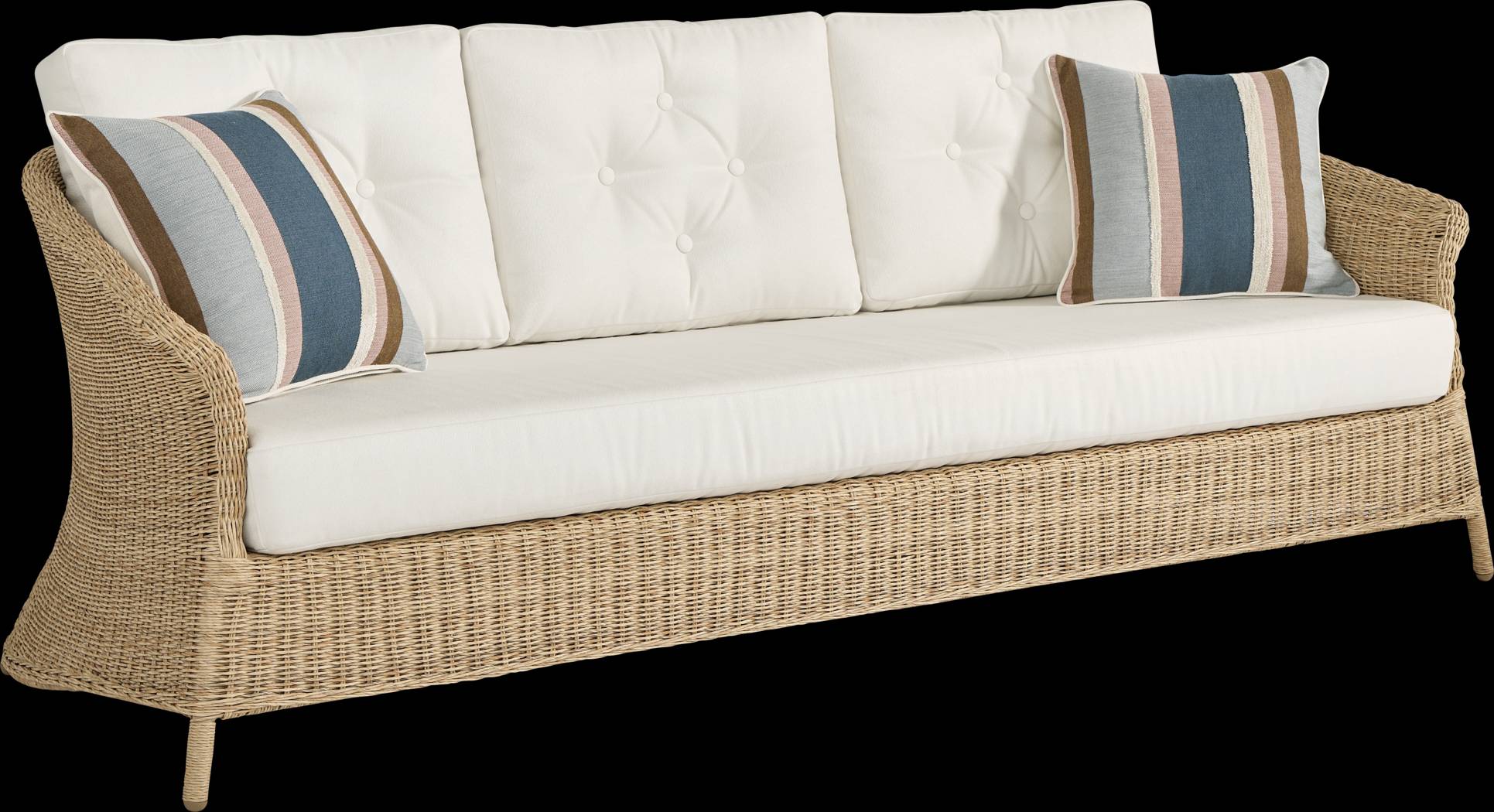 Sarina Bay Natural 4 Pc Outdoor Seating Set - Thumbnail - Image 3