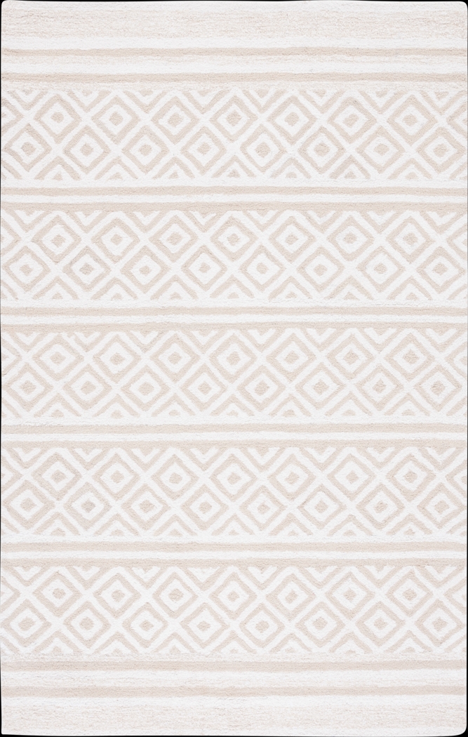 Sarlus Ivory/Beige 3' x 5' Rug - Thumbnail - Image 1