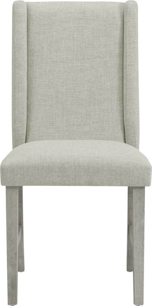 Saro White Side Chair, Set of 2 - Thumbnail - Image 6