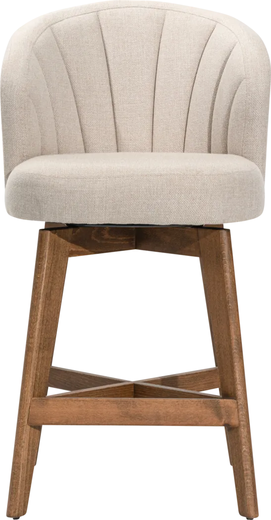 Saroj Cream Counter Stool - Thumbnail - Image 3