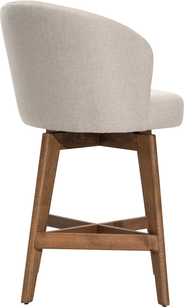 Saroj Cream Counter Stool - Thumbnail - Image 5