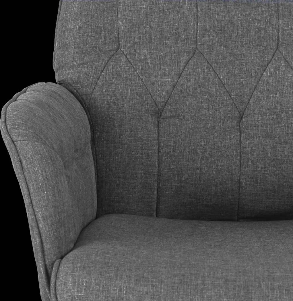 Sarosa Gray Office Chair - Thumbnail - Image 8