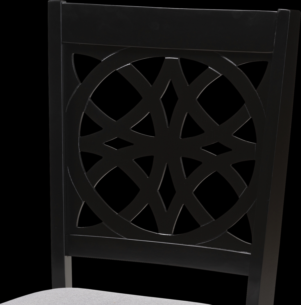 Sarria Dark Brown Dining Chair, Set of 2 - Thumbnail - Image 6