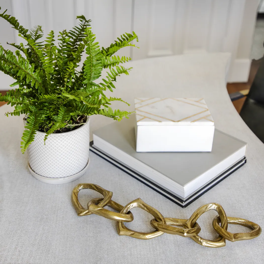 Sarrvers White Decorative Box - Thumbnail - Image 2