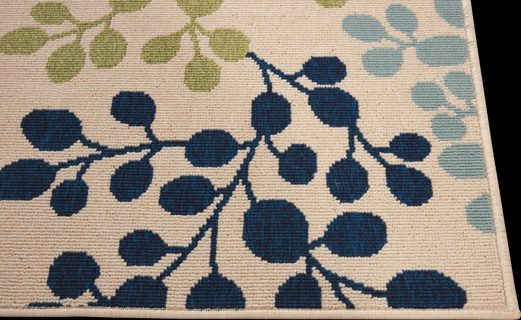 Sarvin Ivory 8' x 11' Indoor/Outdoor Rug - Thumbnail - Image 2