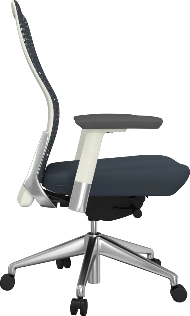 Sasira Gray/White Office Chair - Image 2
