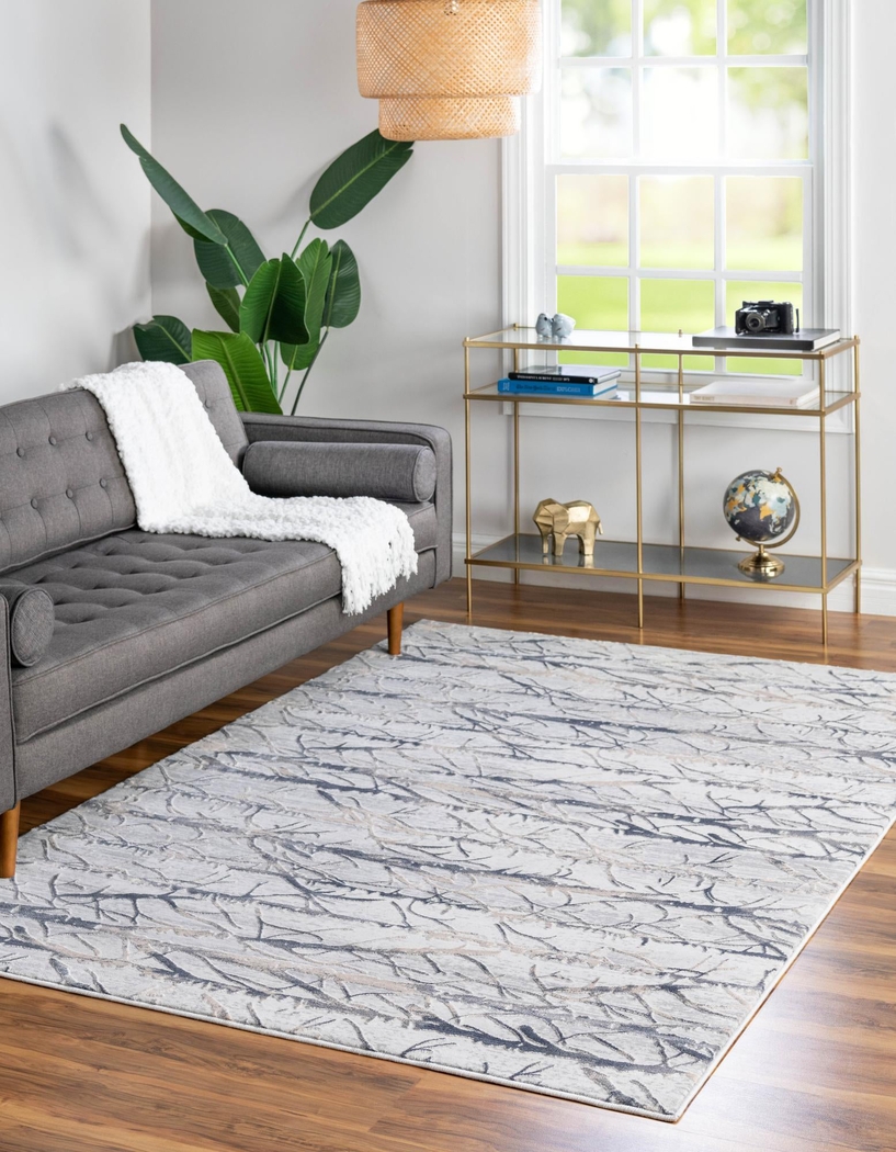 Sasuka Gray 9' x 12'2 Rug - Thumbnail - Image 3