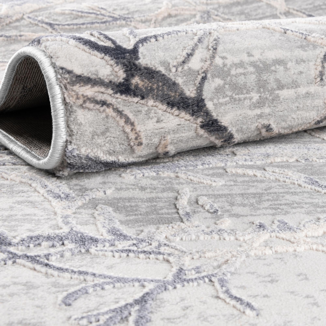 Sasuka Gray 9' x 12'2 Rug - Thumbnail - Image 9