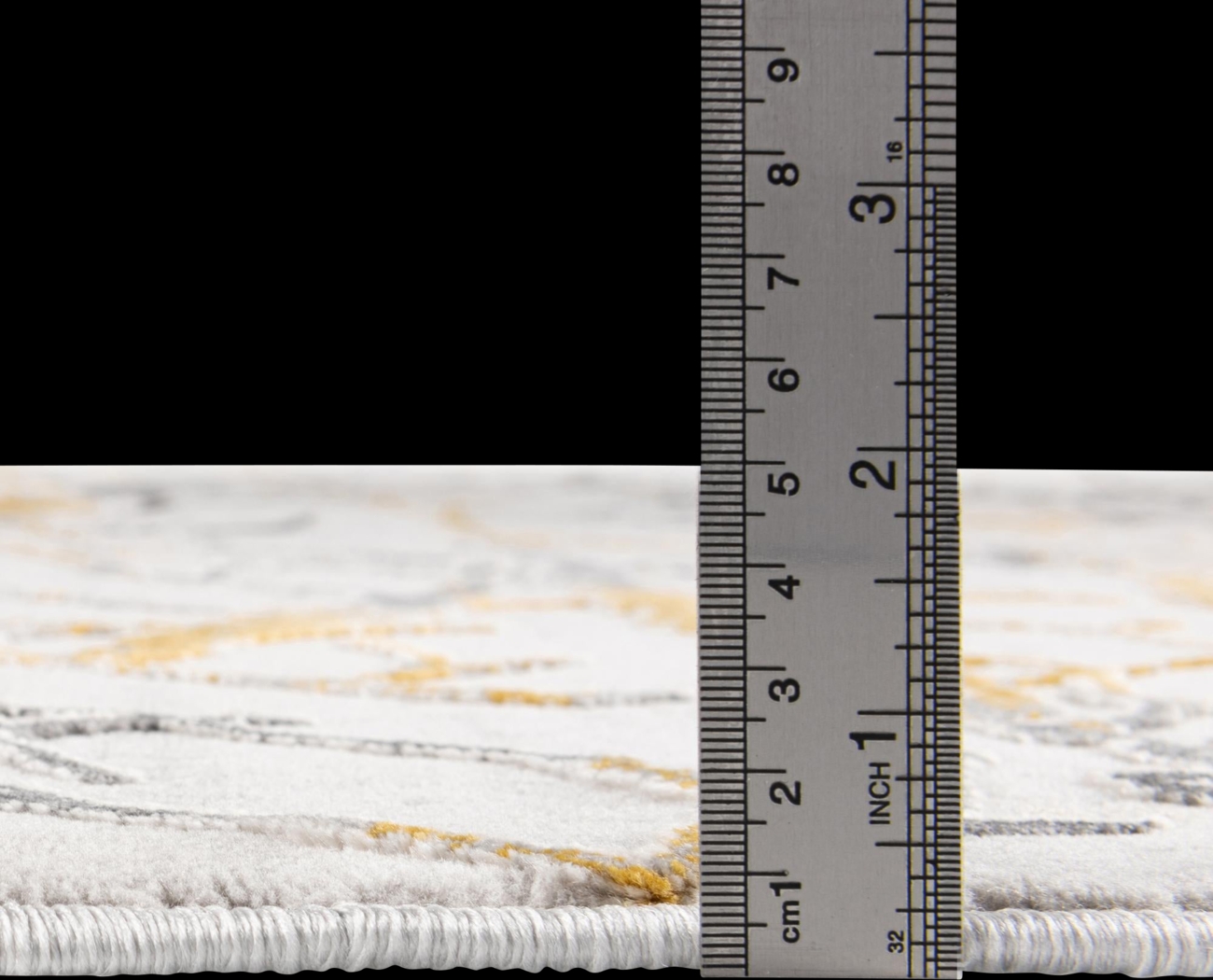 Sasuka Yellow 6'1 x 9' Rug - Thumbnail - Image 4