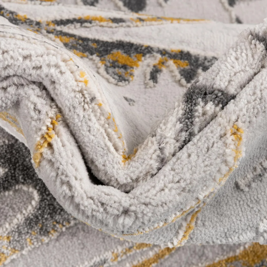 Sasuka Yellow 7'10 x 10' Rug - Thumbnail - Image 8