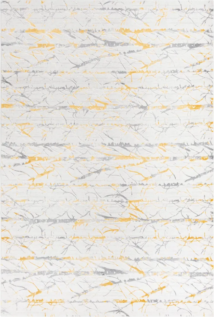 Sasuka Yellow 7'10 x 10' Rug - Thumbnail - Image 1