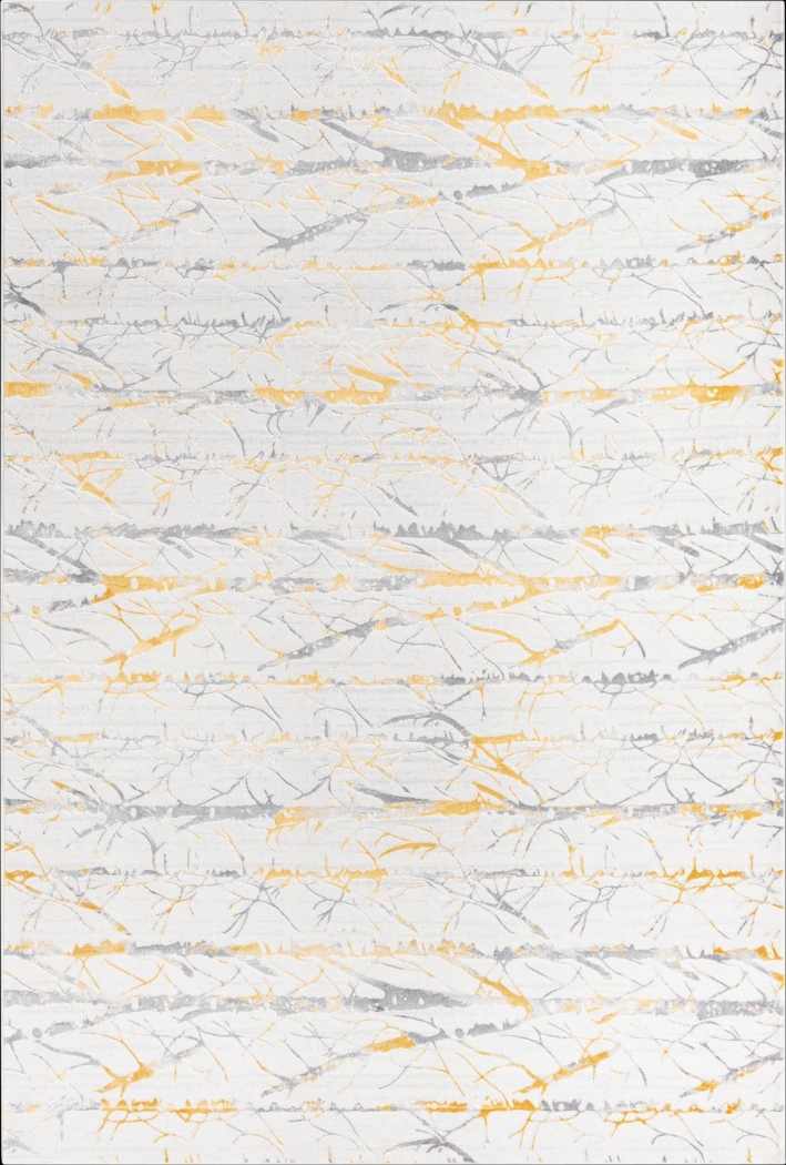 Sasuka Yellow 9' x 12'2 Rug - Thumbnail - Image 1