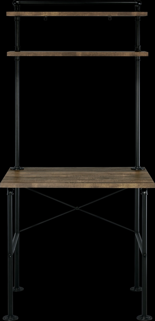 Sateena Oak Desk - Thumbnail - Image 2