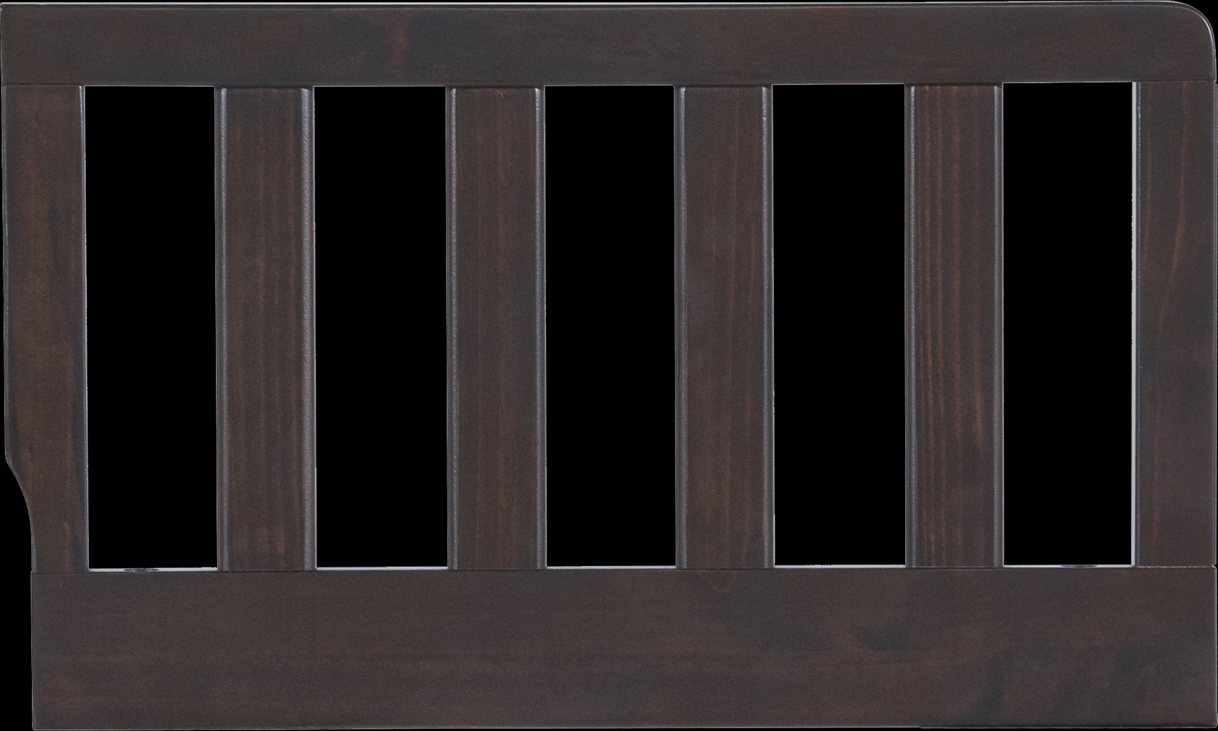 Satine Espresso Toddler Rail - Thumbnail - Image 1