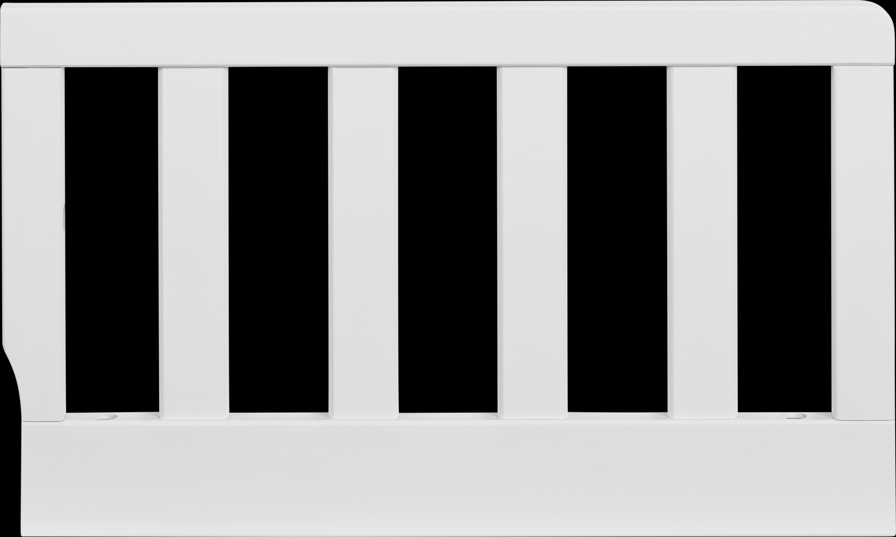 Satine White Toddler Rail - Thumbnail - Image 1