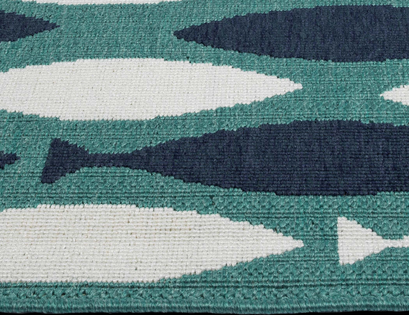 Sauhampton Blue 7'2 x 10'4 Rug - Thumbnail - Image 5